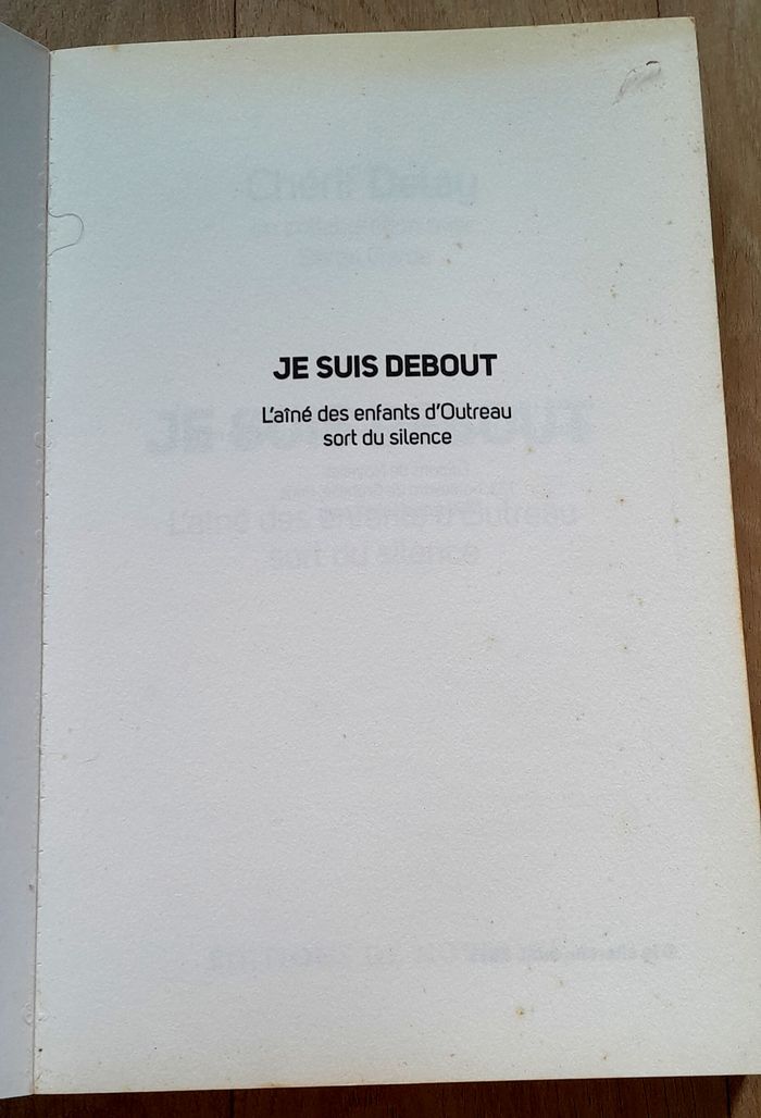 Chérif Delay et Serge Garde - Je suis debout - témoignage - photo numéro 4