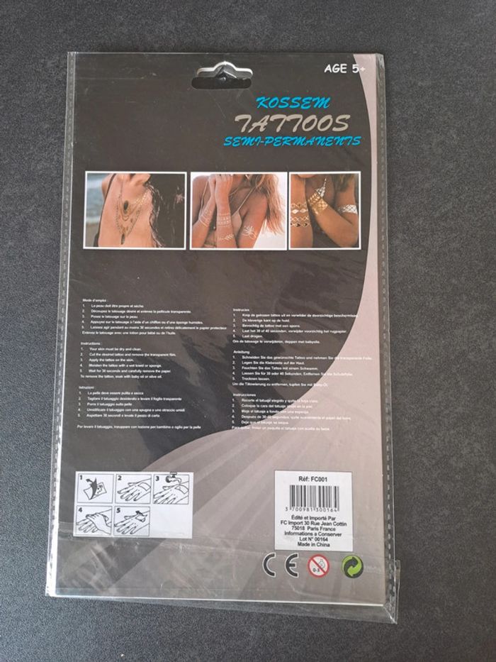 Tattoos semi permanents 5 - photo numéro 2
