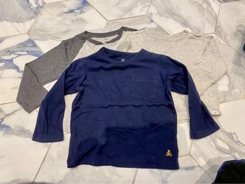 Lot de 3 T-shirts manches longues GAP 2 ans