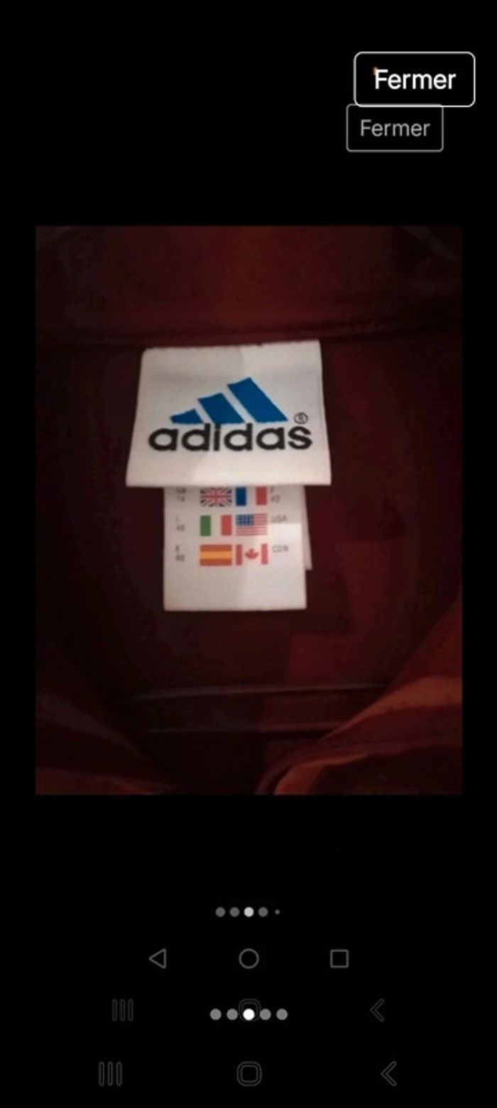 Haut Adidas taille 42 - photo numéro 3