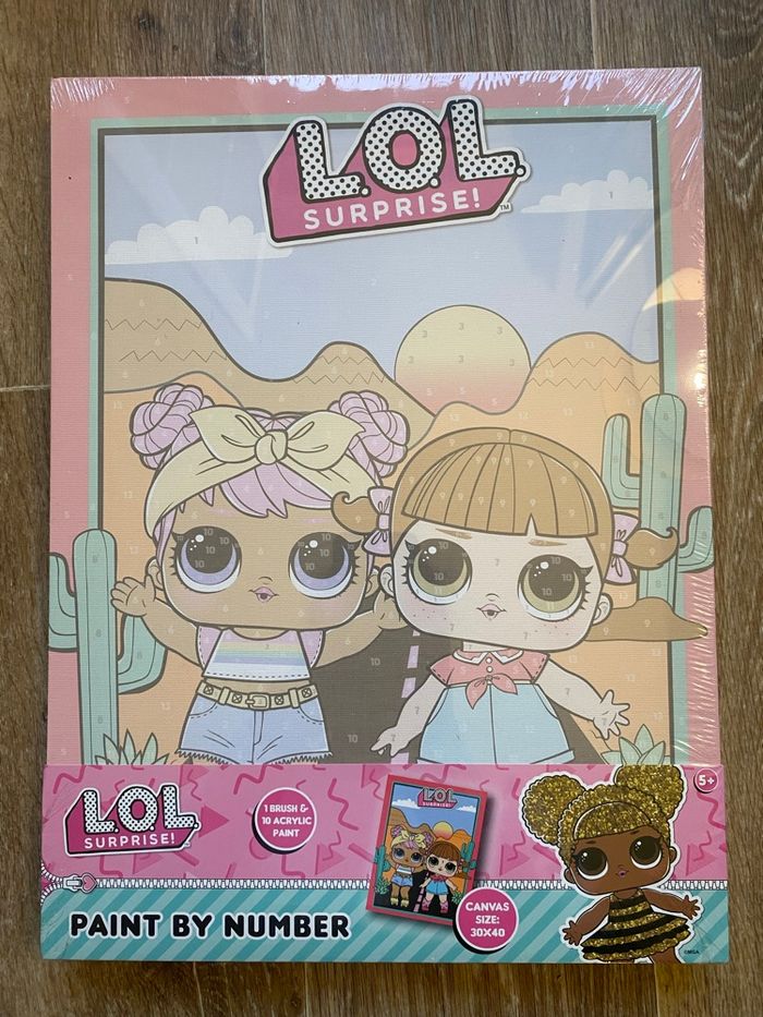 Set de Peinture par numéro LOL -neuf