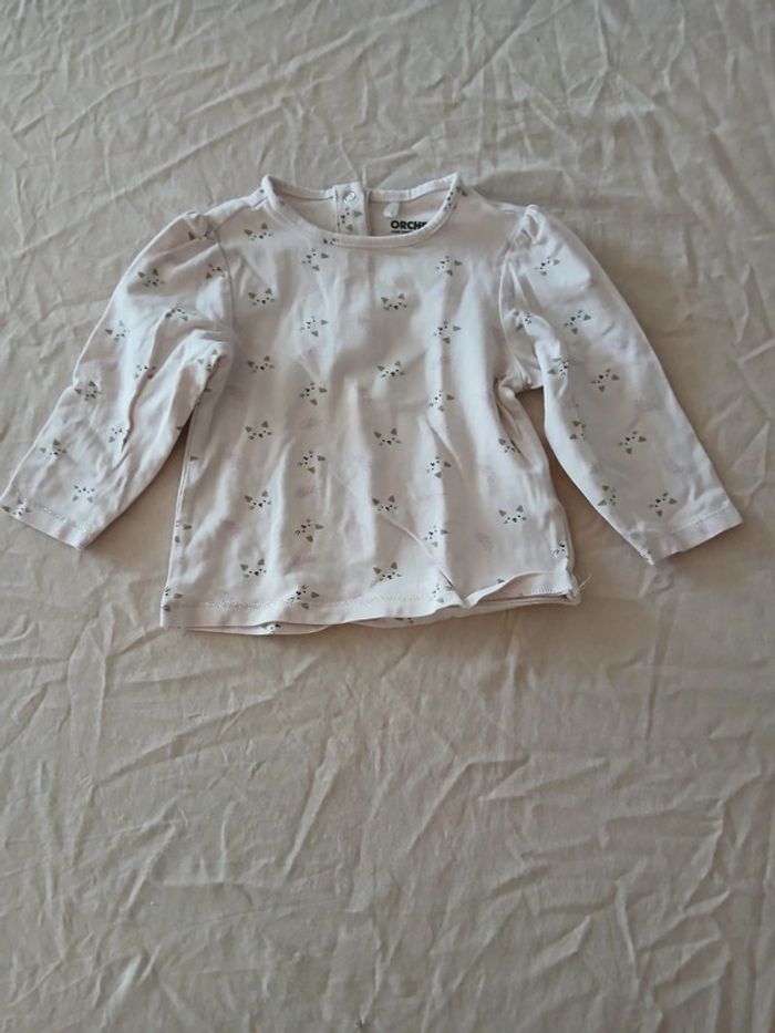 Tee-shirt manches longues 6 mois