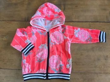 Gilet à capuche Bonds fille 6-12 mois