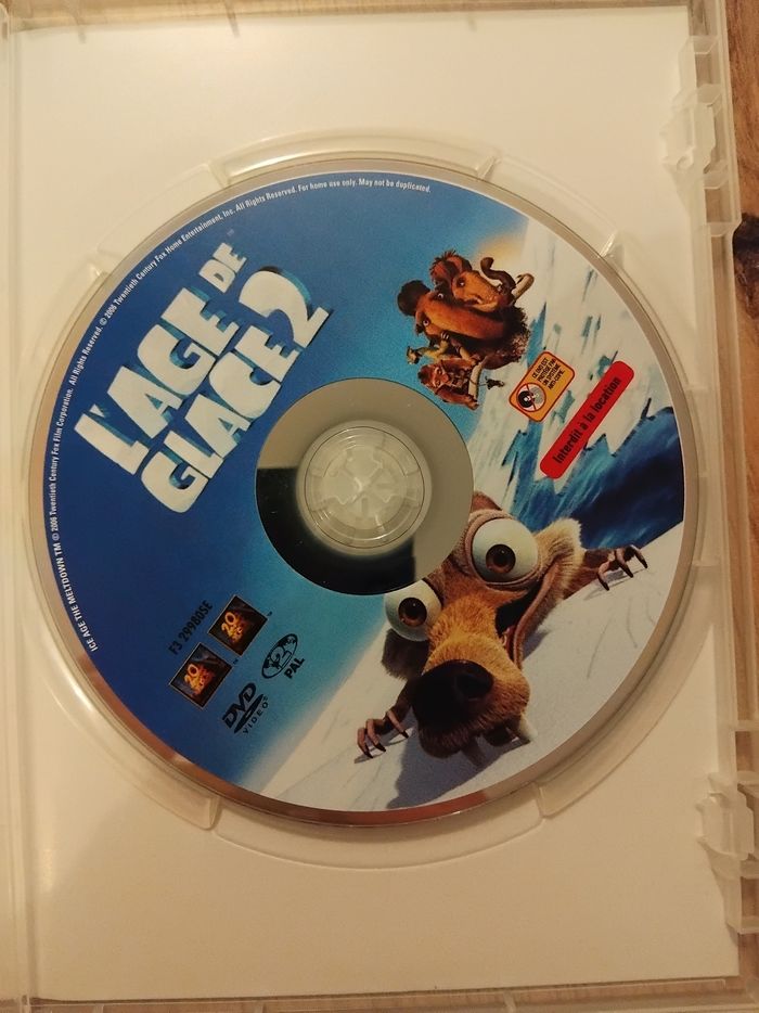 Dvd L'âge de glace 2 - photo numéro 3