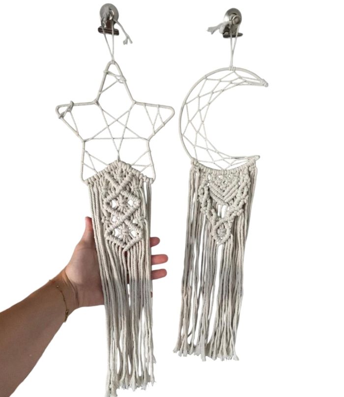 Lot de 3 décorations macramé - photo numéro 3