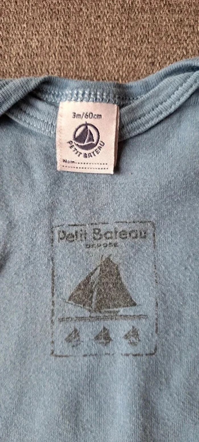 Bodie manches courtes bleu - photo numéro 3