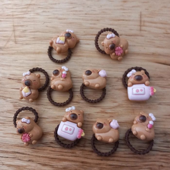 Élastique à cheveux Capybara
