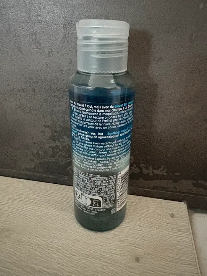 Le Démaquillant Express Yeux pur bleuet Yves rocher neuf - photo numéro 2