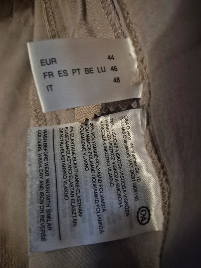 Pantacourt taille élastique - photo numéro 4