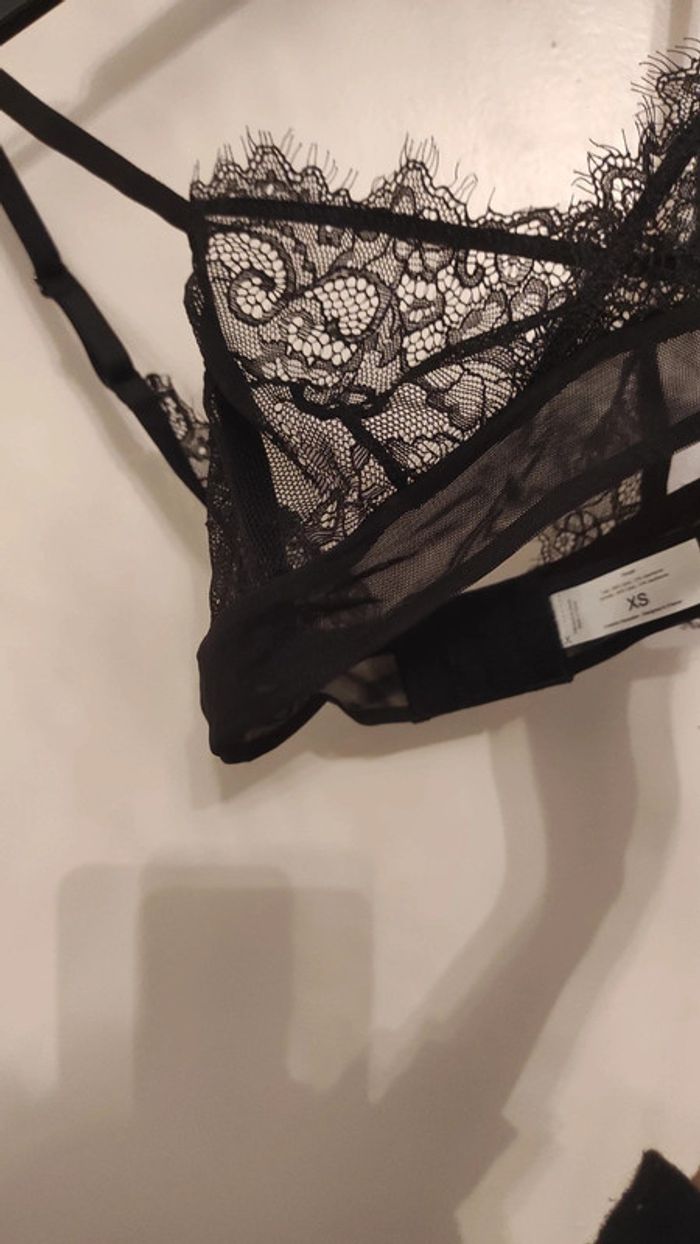 Soutien-gorge dentelle et tulle Balni - photo numéro 5