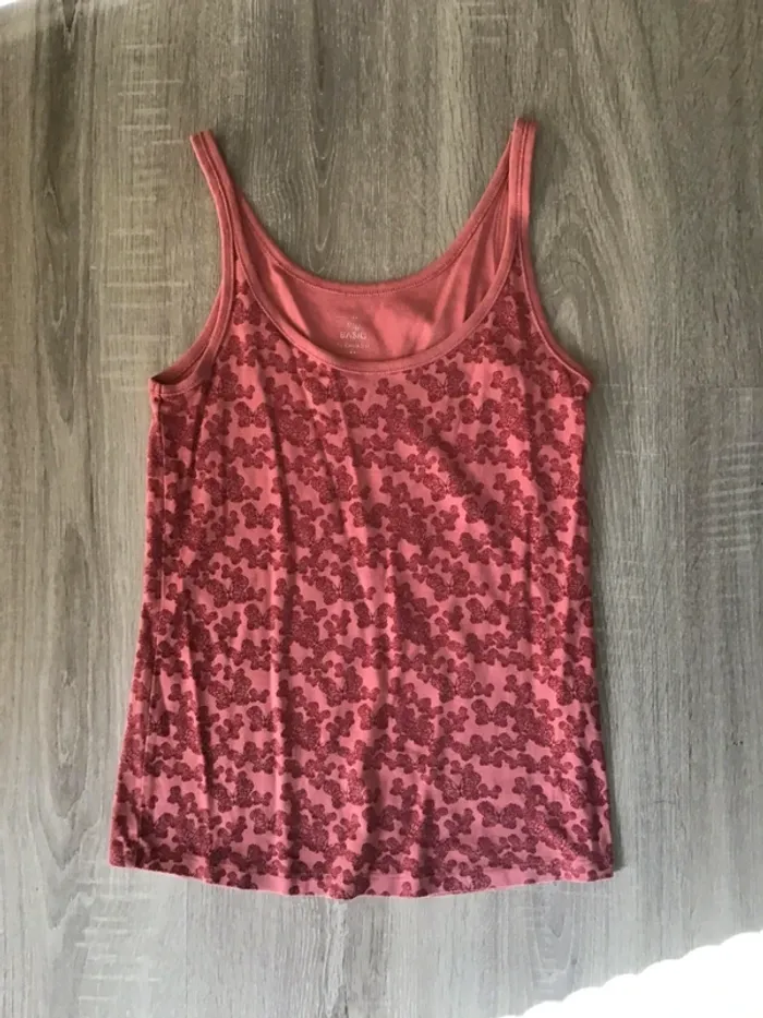 Débardeur top papillons rose