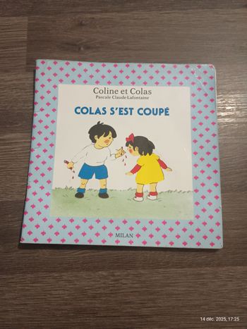 Livre Colas s'est coupé