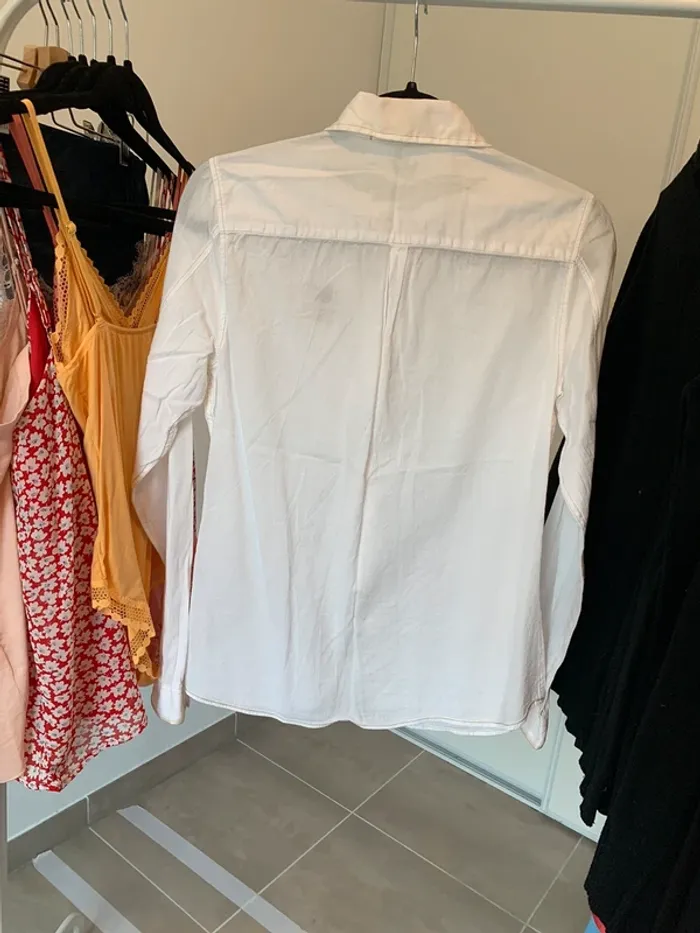 Chemise Aeronautica Militare M blanche neuve - photo numéro 4