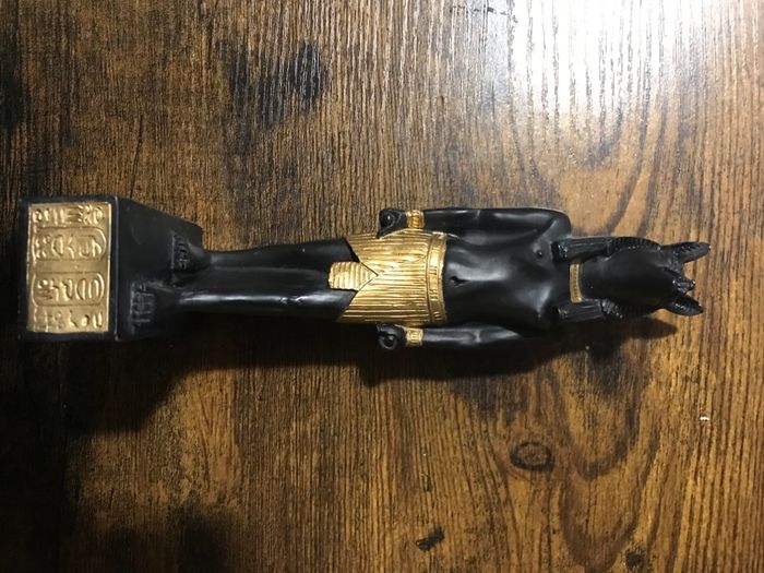 Figurine Statuette Égyptienne Anubis en résine - photo numéro 5