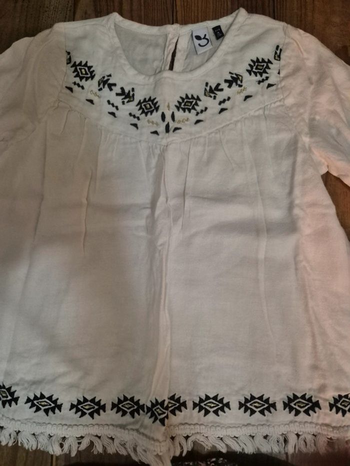 Lot de 5 blouses pour fille - photo numéro 4