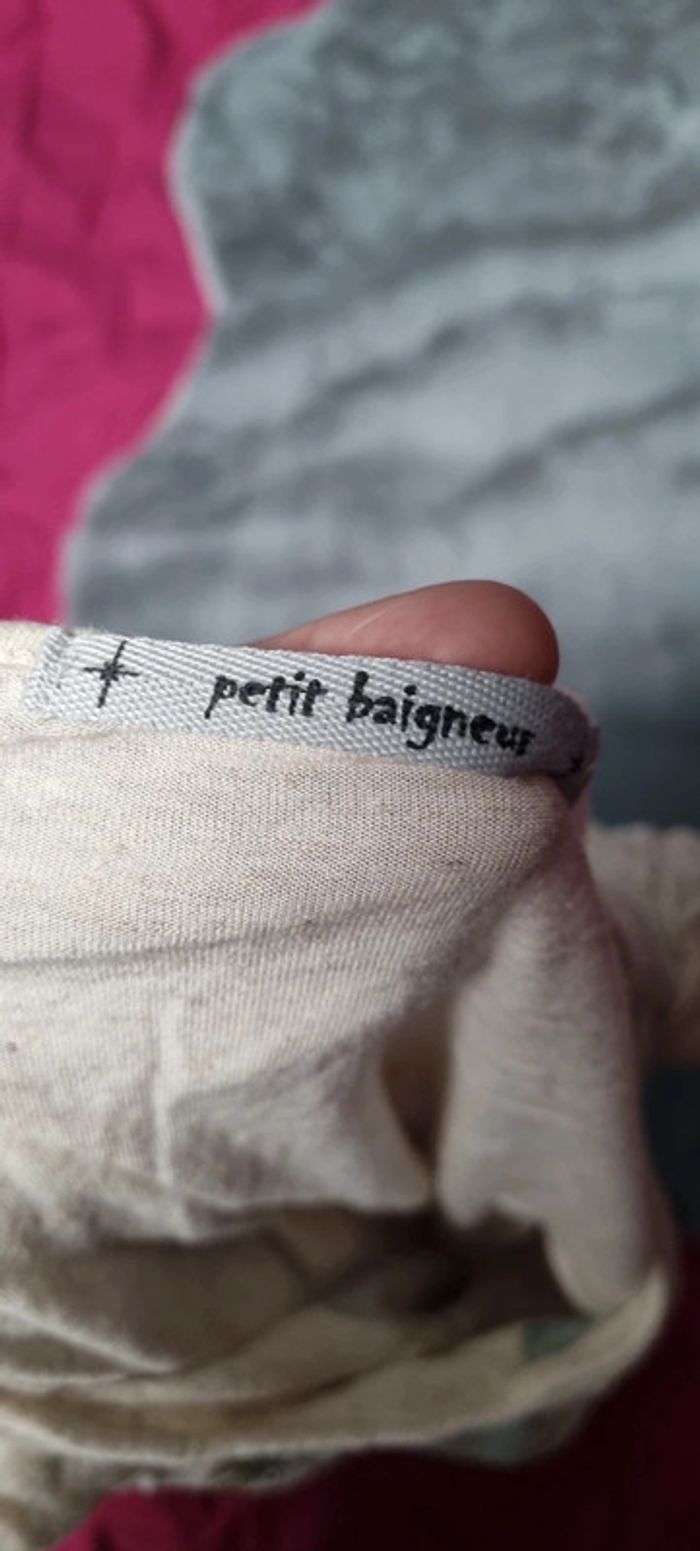 T-shirt mc papillons M Le petit baigneur - photo numéro 4