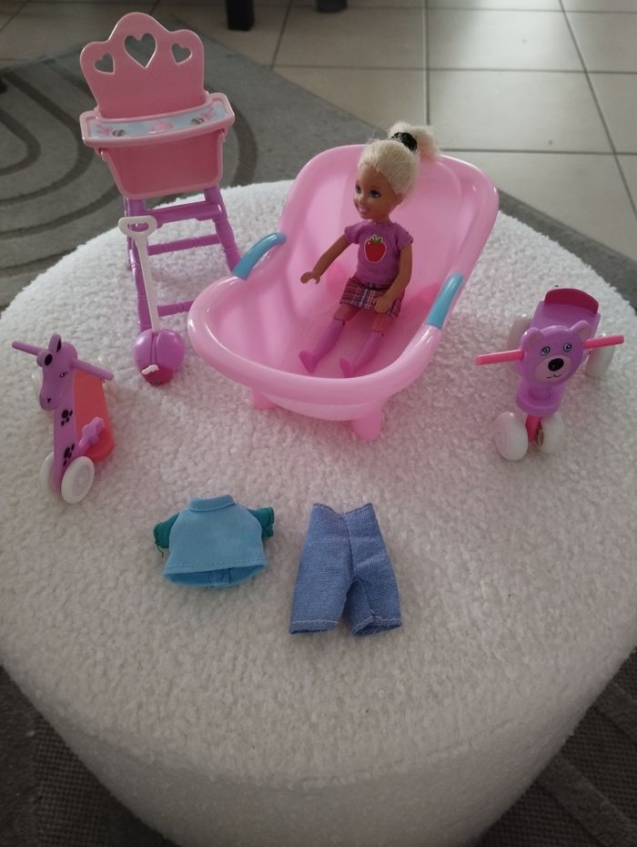 Shelly et ses accessoires