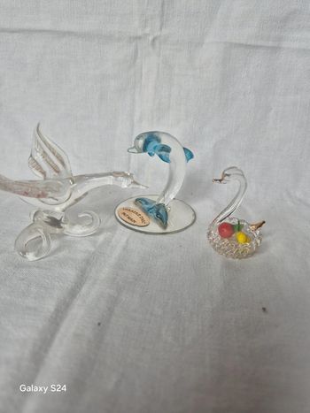 animaux en verre