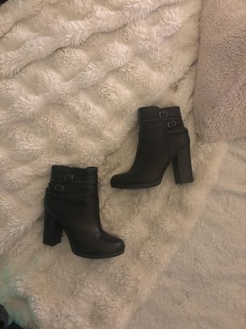 Bottines à talon tendance