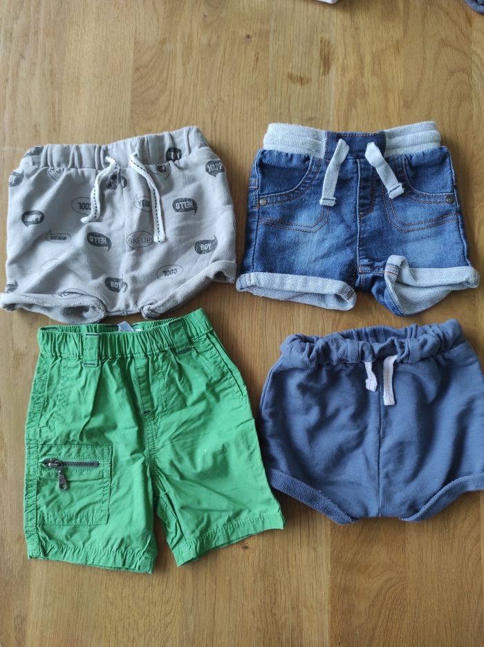 Lot de 4 shorts 3 mois
