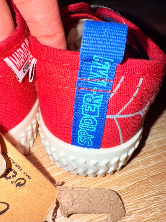 Spiderman basket en toile - photo numéro 4