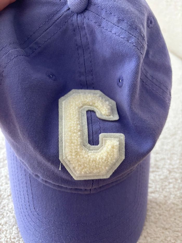 Casquette C violette taille 57.5 cm - photo numéro 4