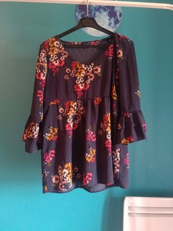 Blouse violette