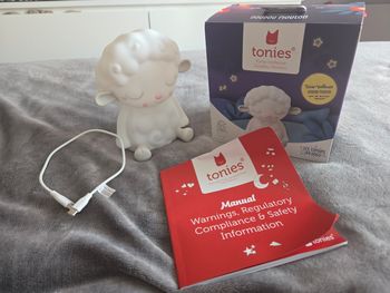 Tonie-veilleuse doudou mouton