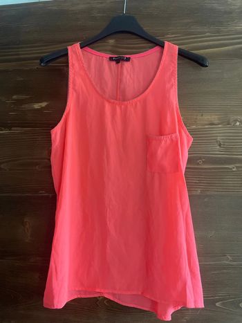 Débardeur rose fluo