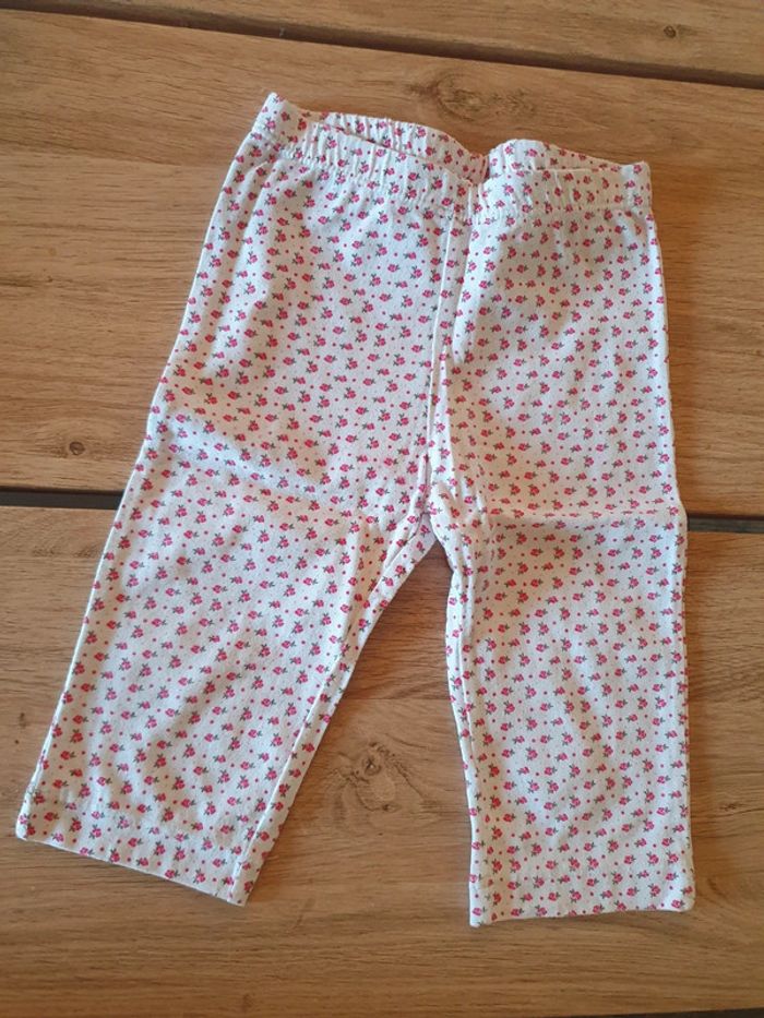 🌸 Pyjama deux pièces fleuri 🌸 bébé fille 12 mois 🌸 - photo numéro 4