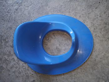 Réducteur toilettes bleu