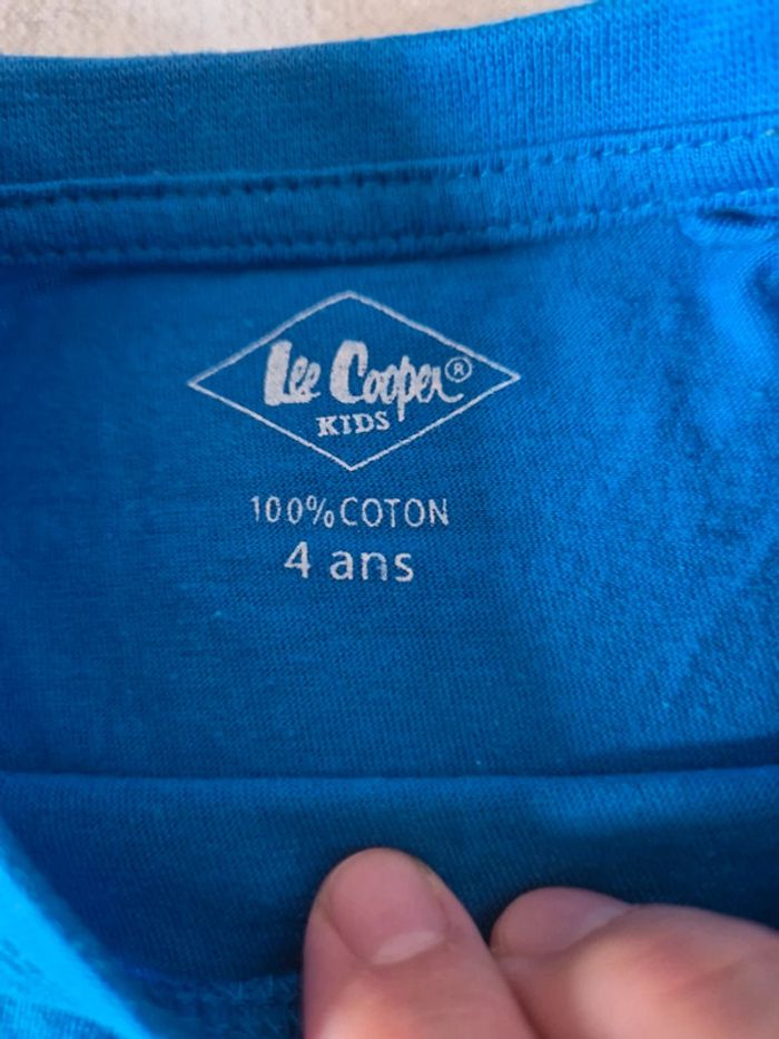 T shirt lee cooper 4 ans - photo numéro 3