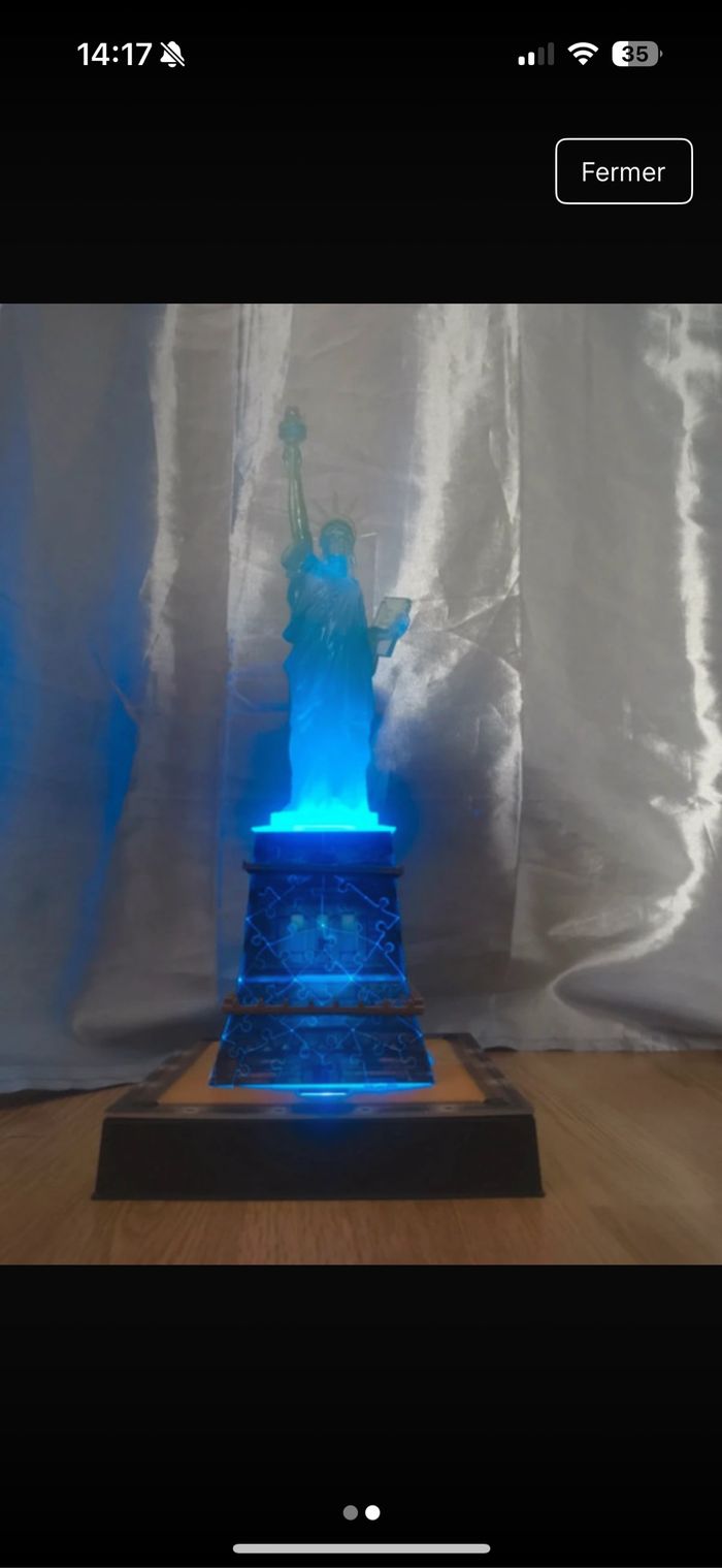Statue de la liberté puzzle 3D - photo numéro 2