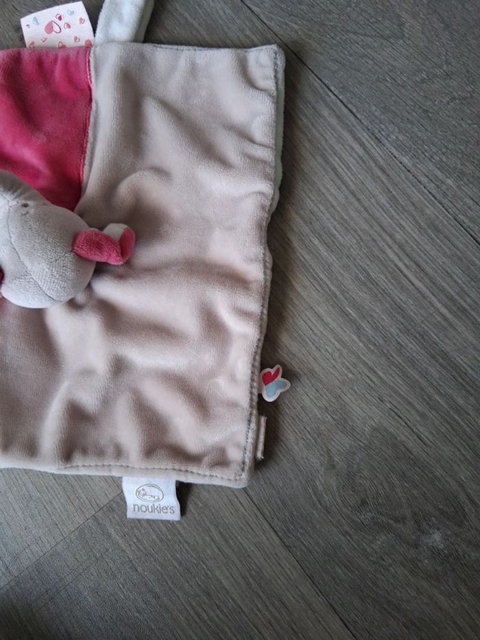 Peluche éléphant + doudou Noukie's - photo numéro 6