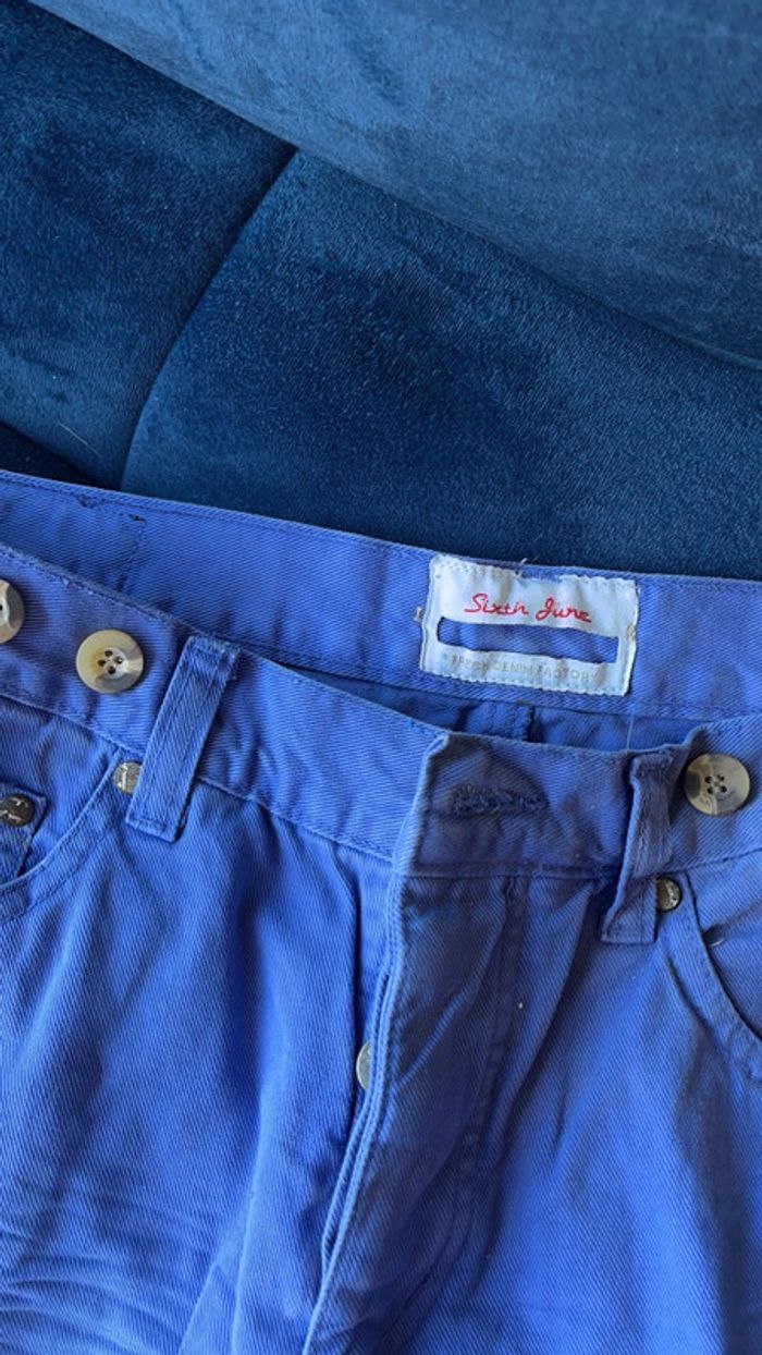 Jean mauve zara 34 - photo numéro 3