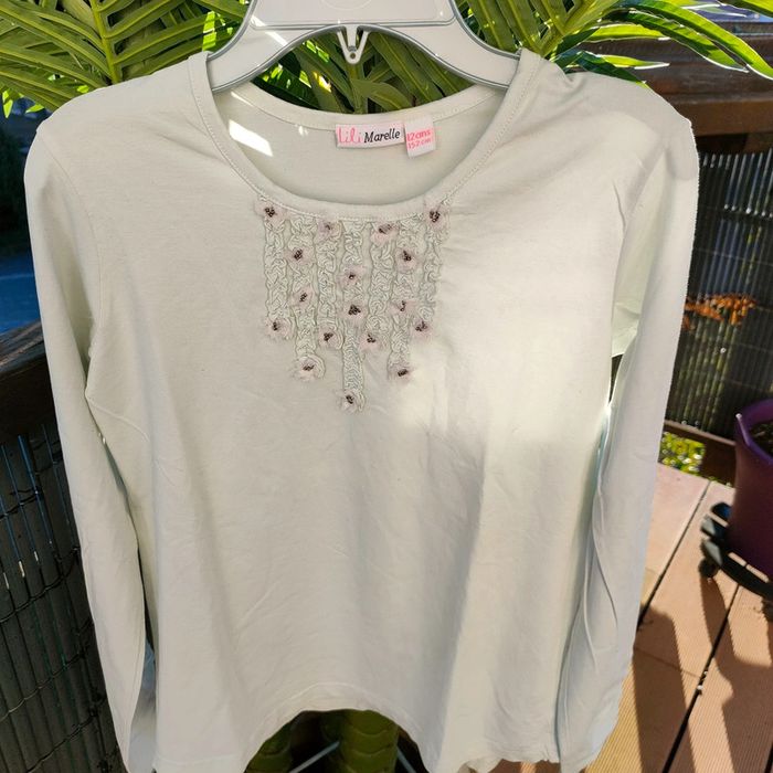 T-shirt manches longues fille 12 ans - photo numéro 4