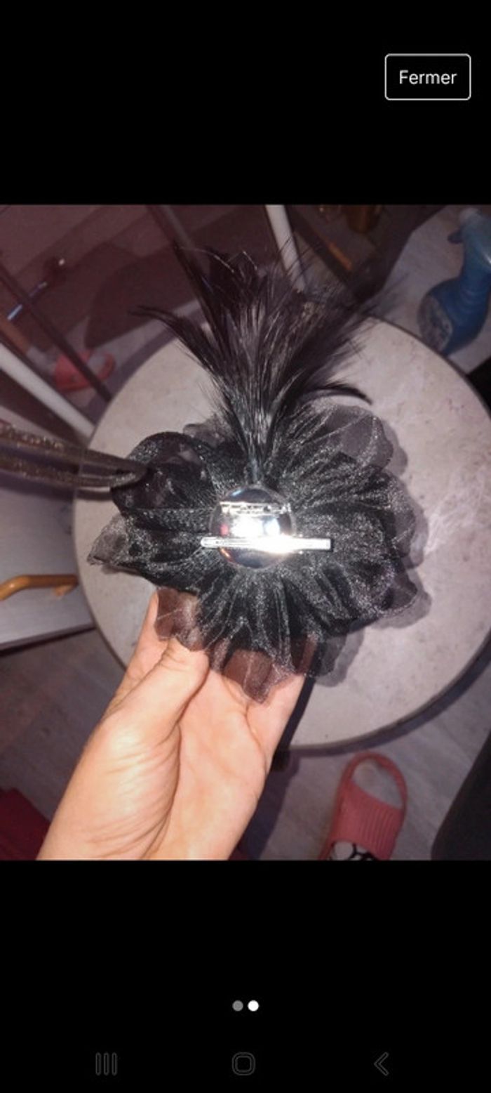 Pince crocodile/broche rétro rockabilly pin-up - photo numéro 2