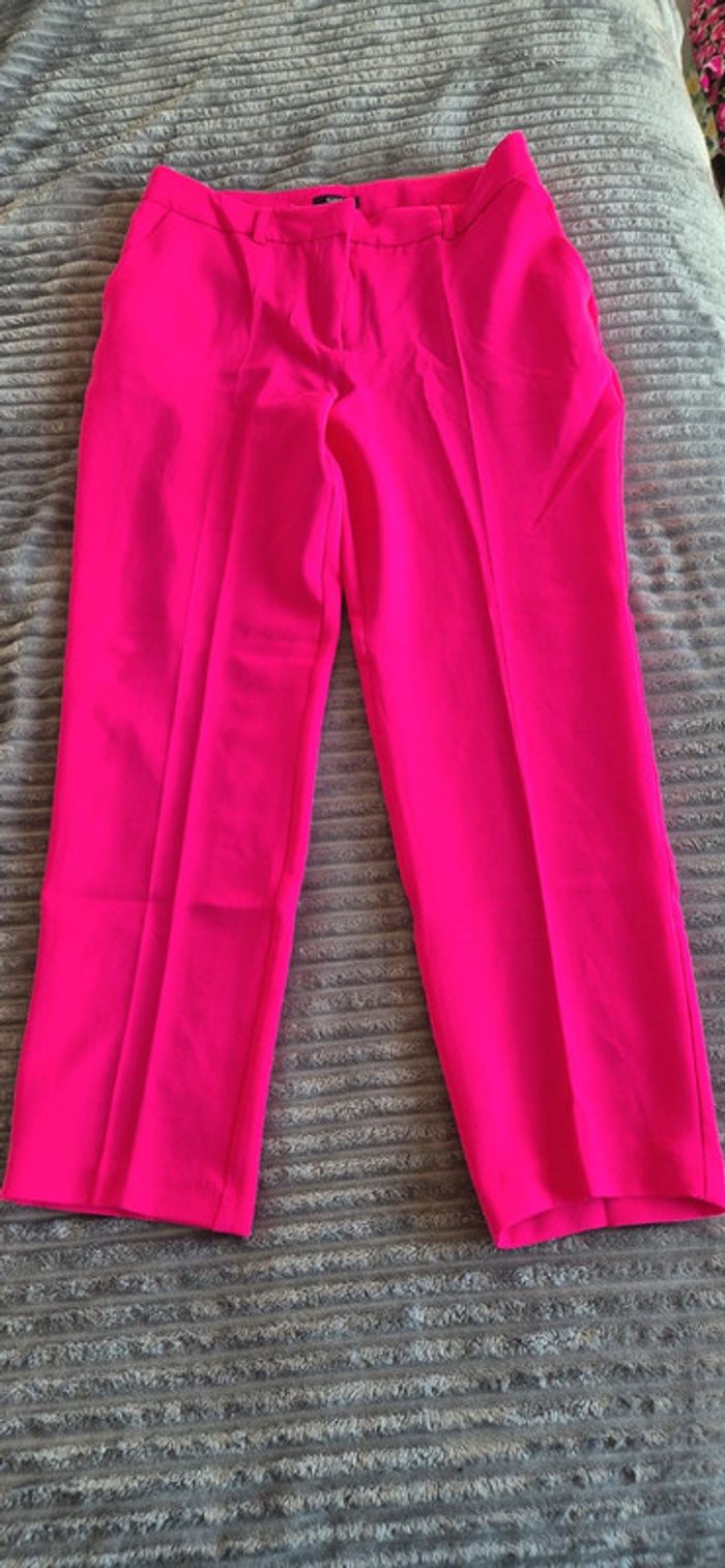 Pantalon rose fushia kiabi
