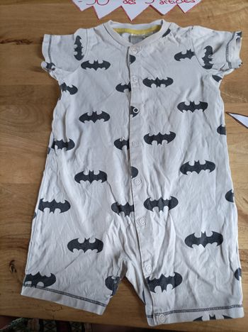 Barboteuse 12-18 mois Batman