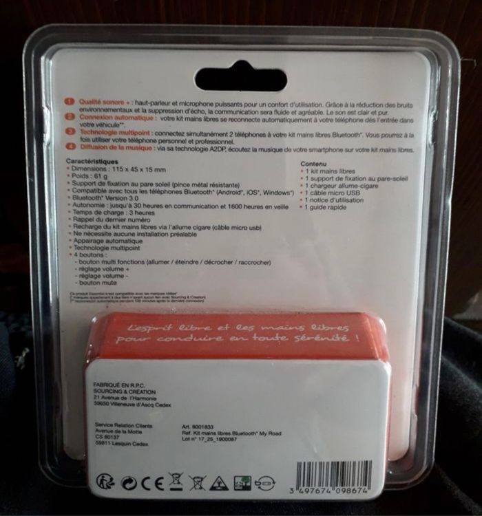 Kit main libres - photo numéro 2