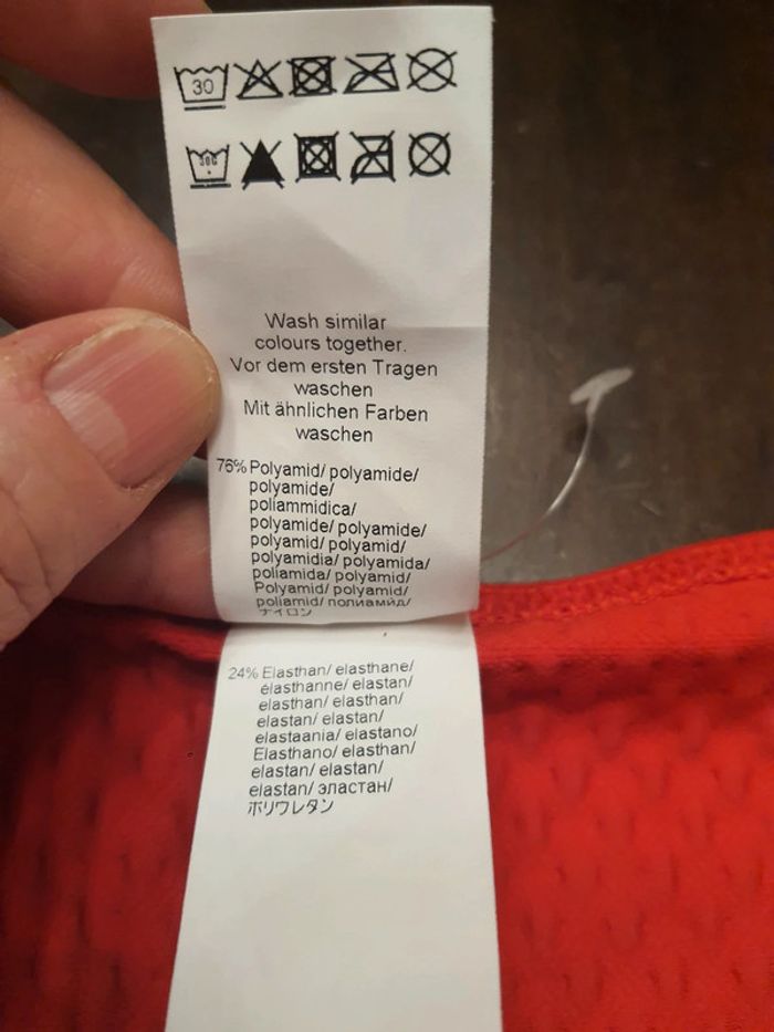 Bas de maillot rouge Ulla Popken fr 56 eu 54 - photo numéro 8
