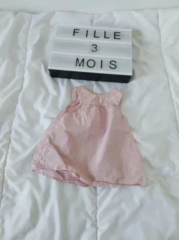 Robe fille 3 mois