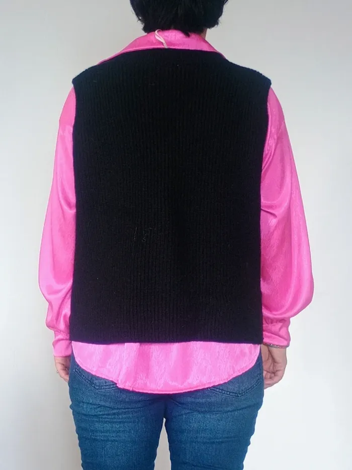 gilet sans manche noir TU - photo numéro 3