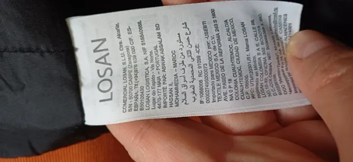 Veste losan coloris rouille taille 14 ans - photo numéro 5