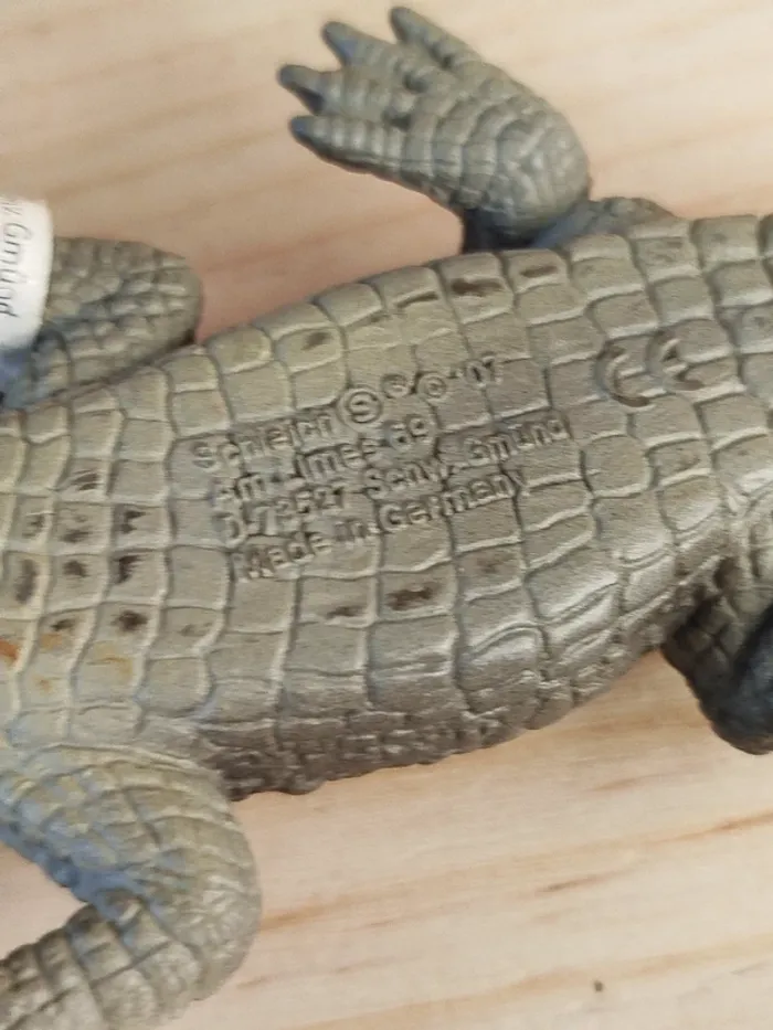 Schleich Crocodile Alligator Figurine animal de la savane - photo numéro 3