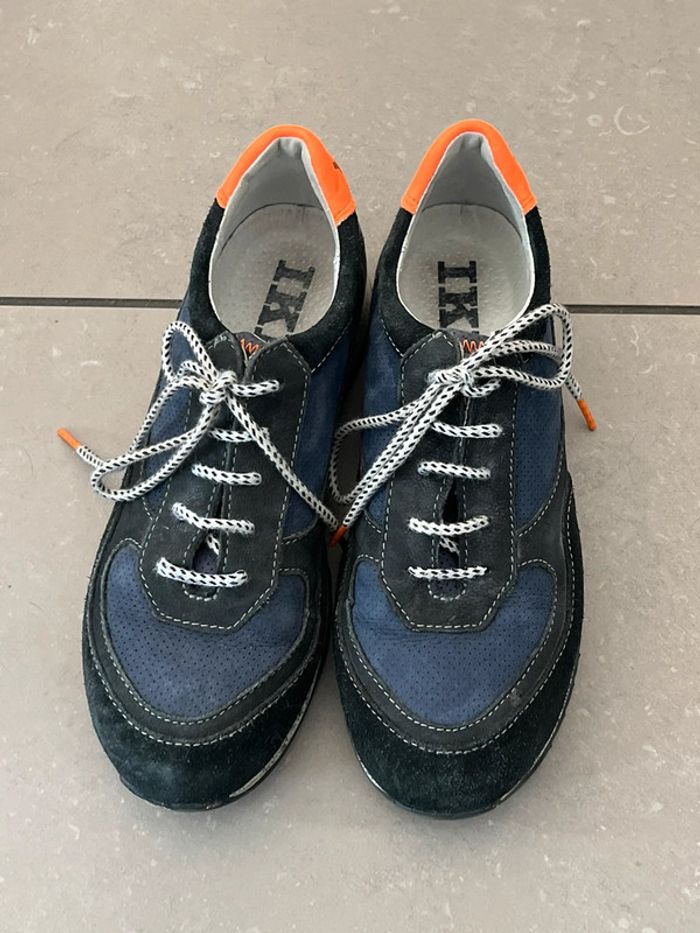 Baskets marine et noire Ikks garçon 32 - photo numéro 2