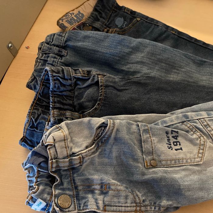 Lors de pantalons en jeans enfant 2 ans - photo numéro 2