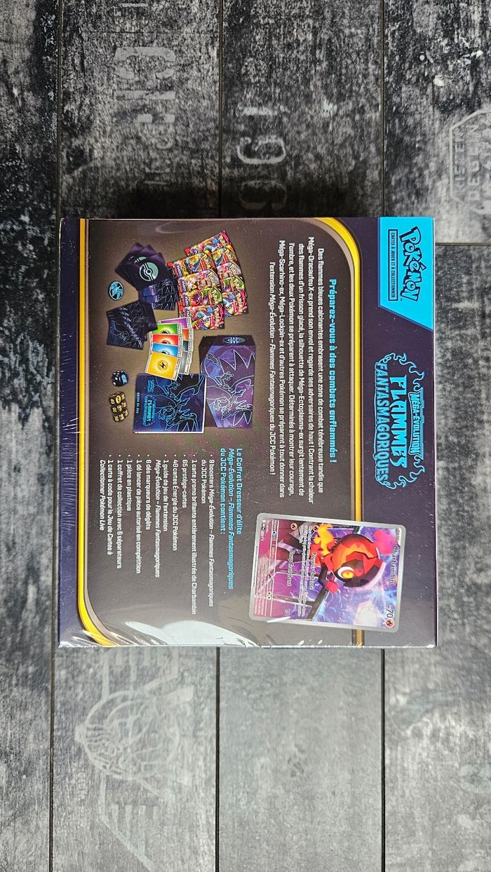 Pokémon : Lot de boosters Méga-Évolution - Flammes Fantasmagoriques - photo numéro 2