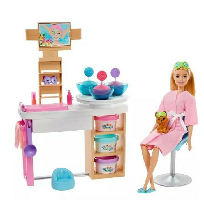 BARBIE JOURNEE AU SPA MATTEL NEUF - photo numéro 3