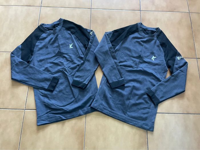 Lot 2 t shirts techniques 11/12 ans